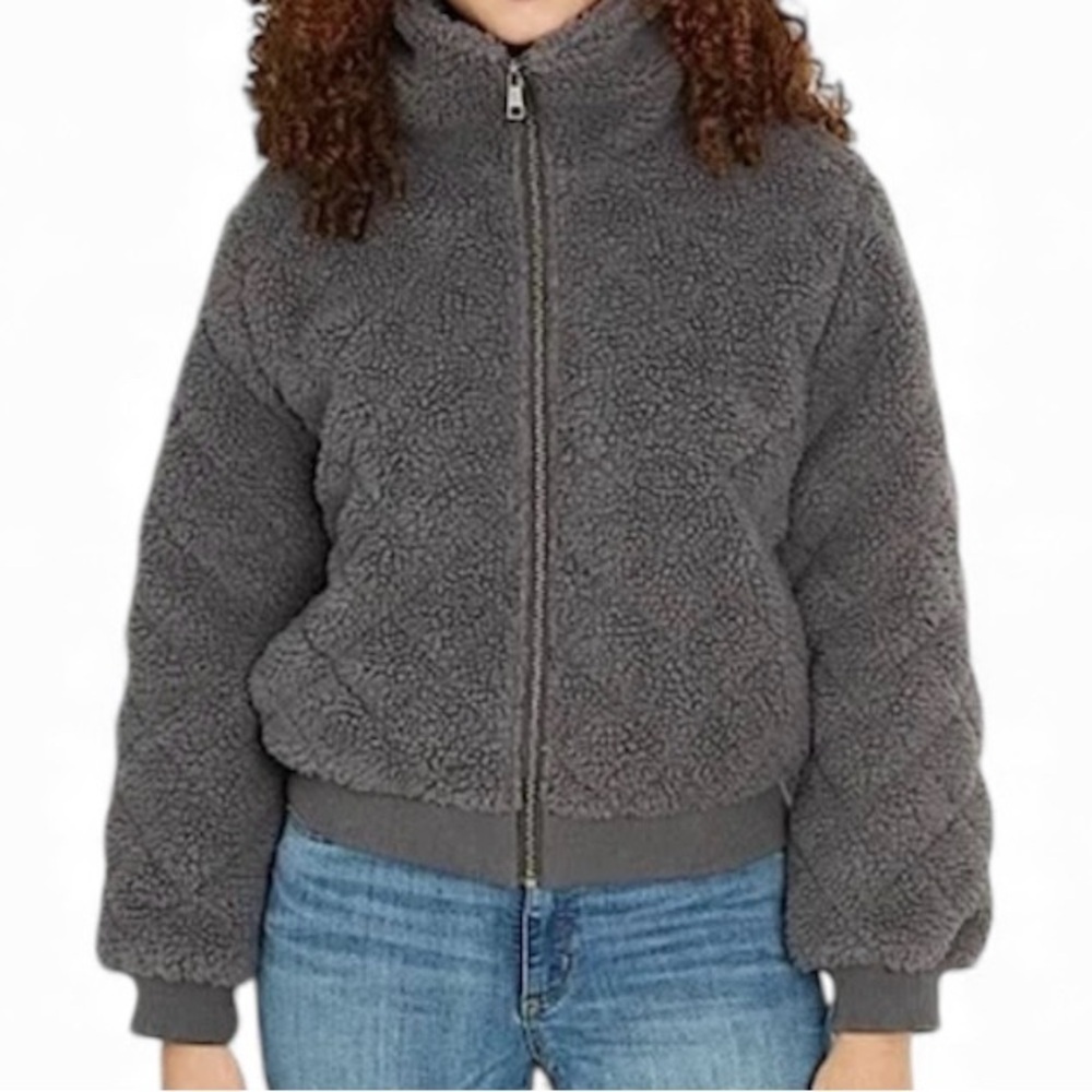 Knox Rose Charcoal Kids Puffer Jacket